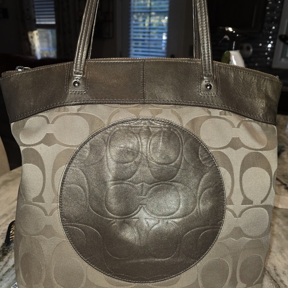 Handbags - Coach Brown Designer Tote Bag